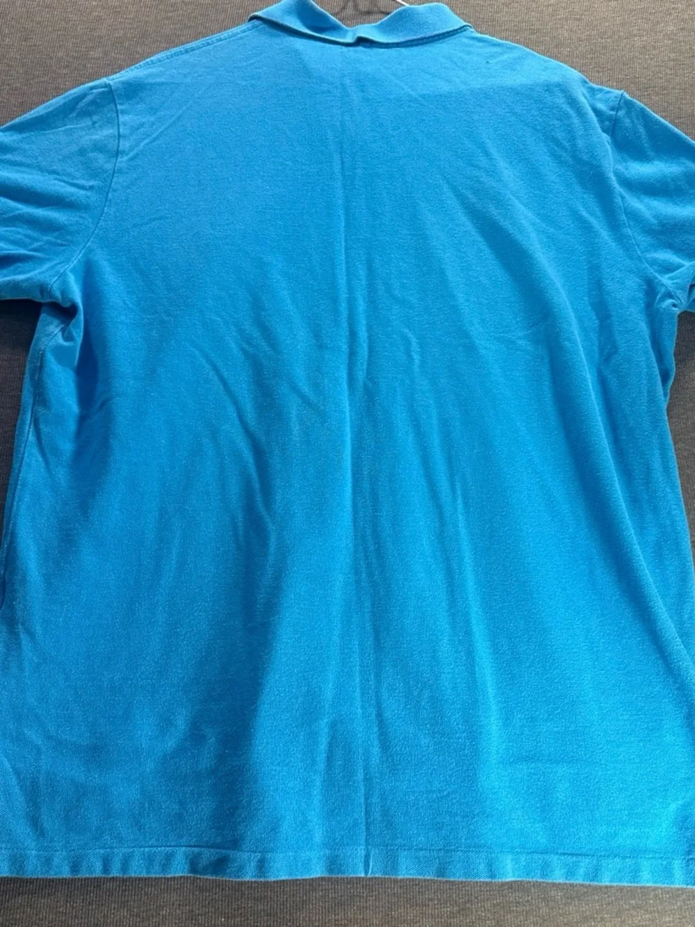 Ralph Lauren Men’s Bright Blue Polo with Yellow Pony